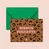 Carte Bisous poulette - Pigments