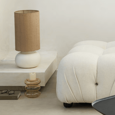 PIED DE LAMPE EN CÉRAMIQUE - Pigments