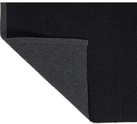 TAPIS COTON RECYCLE NOIR - SECONDE VIE - Pigments