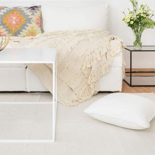 TAPIS HERRINGBONE IVOIRE - Pigments