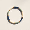 Bracelet Marza - Amande, Ecru et Bleu marine