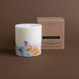 Bougie Pilier Fleurs sauvages