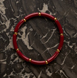 Bracelet Marza – Rouge bordeaux