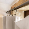 Rideau double gaze de coton Pampa