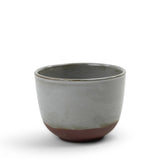 Tasse Argile rouge émaillée grise