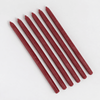 6 bougies artisanales 20 cm - Pigments