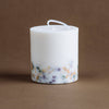 Bougie Pilier Fleurs sauvages