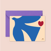 Carte Oiseau bleu