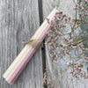 Fagot de 10 bougies fines artisanales