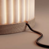 Lampe Corolle en Chêne Massif & Impression 3D