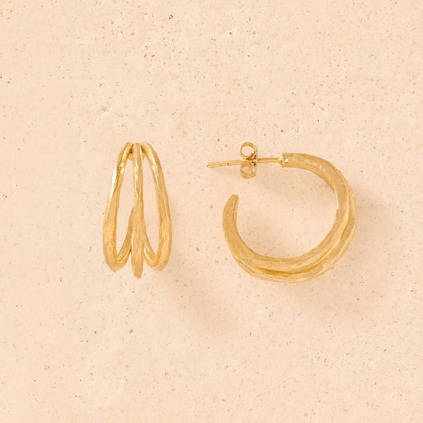 Boucles d'oreilles Zéphir Trio - Pigments