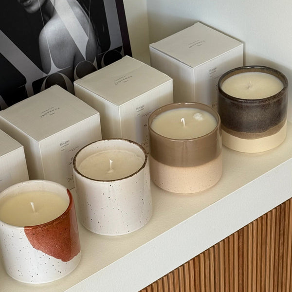 Bougie parfumée céramique - Pigments