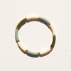 Bracelet Marza – Ivoire, amande & olive - Pigments