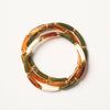 Bracelet Marza – Olive marbré - Pigments