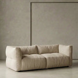 Canapé lounge 3 places Lin beige - OUTDOOR - Pigments