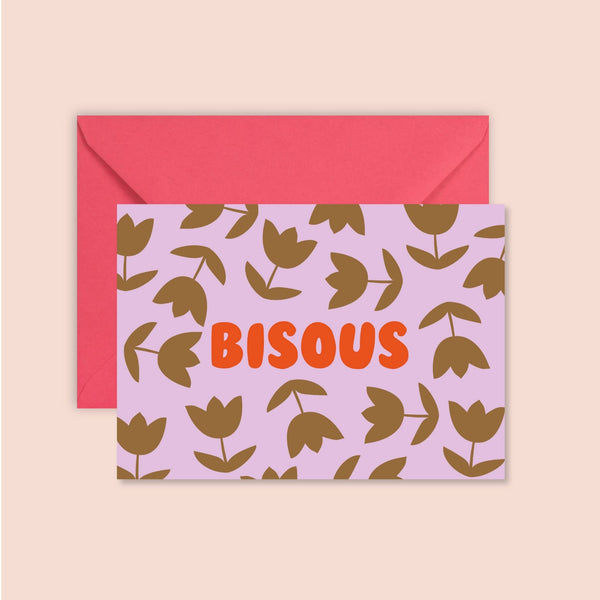Carte Bisous - Pigments