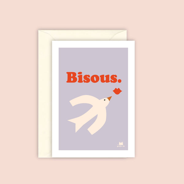 Carte Envolée d'amour - Pigments