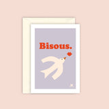 Carte Envolée d'amour - Pigments