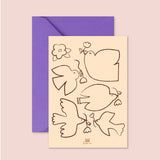 Carte Envolée poétique - Pigments