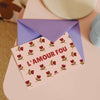 Carte L' amour Fou - Pigments