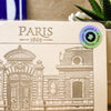 Carte Porte Cochère Paris - Pigments