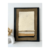 Collage papier lignes - Pigments
