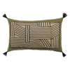 Coussin brodé Kori - Pigments