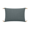 Coussin Soline ardoise 40 x 60 cm - Pigments