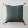 Coussin Soline Lin Ardoise - Pigments