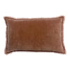 Coussin velours Bois de rose - Pigments