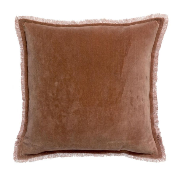 Coussin velours Bois de rose - Pigments