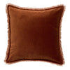 Coussin velours Caramel - Pigments