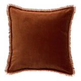 Coussin velours Caramel - Pigments