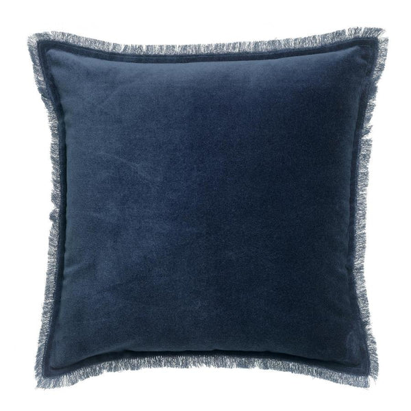 Coussin velours Marine - Pigments