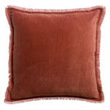 Coussin velours Sienne - Pigments