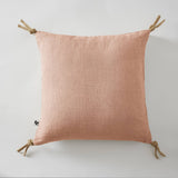 Coussin Soline Lin Vieux rose