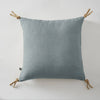 Coussin Soline Lin Azur