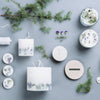 Bougie Pilier Genévrier & Limonium