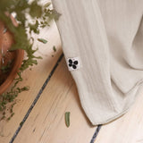 Rideau double gaze de coton Pampa