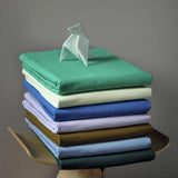 Drap housse Céleste Detox - 100% percale de coton bio - Pigments
