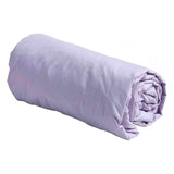 Drap housse Céleste Lilas - 100% percale de coton bio - Pigments