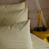 Drap housse Céleste Vaniglia - 100% percale de coton bio - Pigments