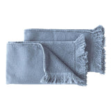Duo de serviettes Luna Bluefiful en coton bio - Pigments
