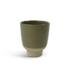 Tasse céramique kaki