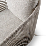 Fauteuil lounge MIKOS - OUTDOOR - Pigments
