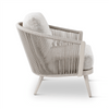 Fauteuil lounge MIKOS - OUTDOOR - Pigments