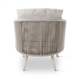 Fauteuil lounge MIKOS - OUTDOOR - Pigments