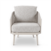 Fauteuil lounge MIKOS - OUTDOOR - Pigments