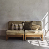 Housse de coussin Nico vert