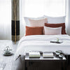 Housse de couette Céleste Milk - 100% percale de coton bio - Pigments